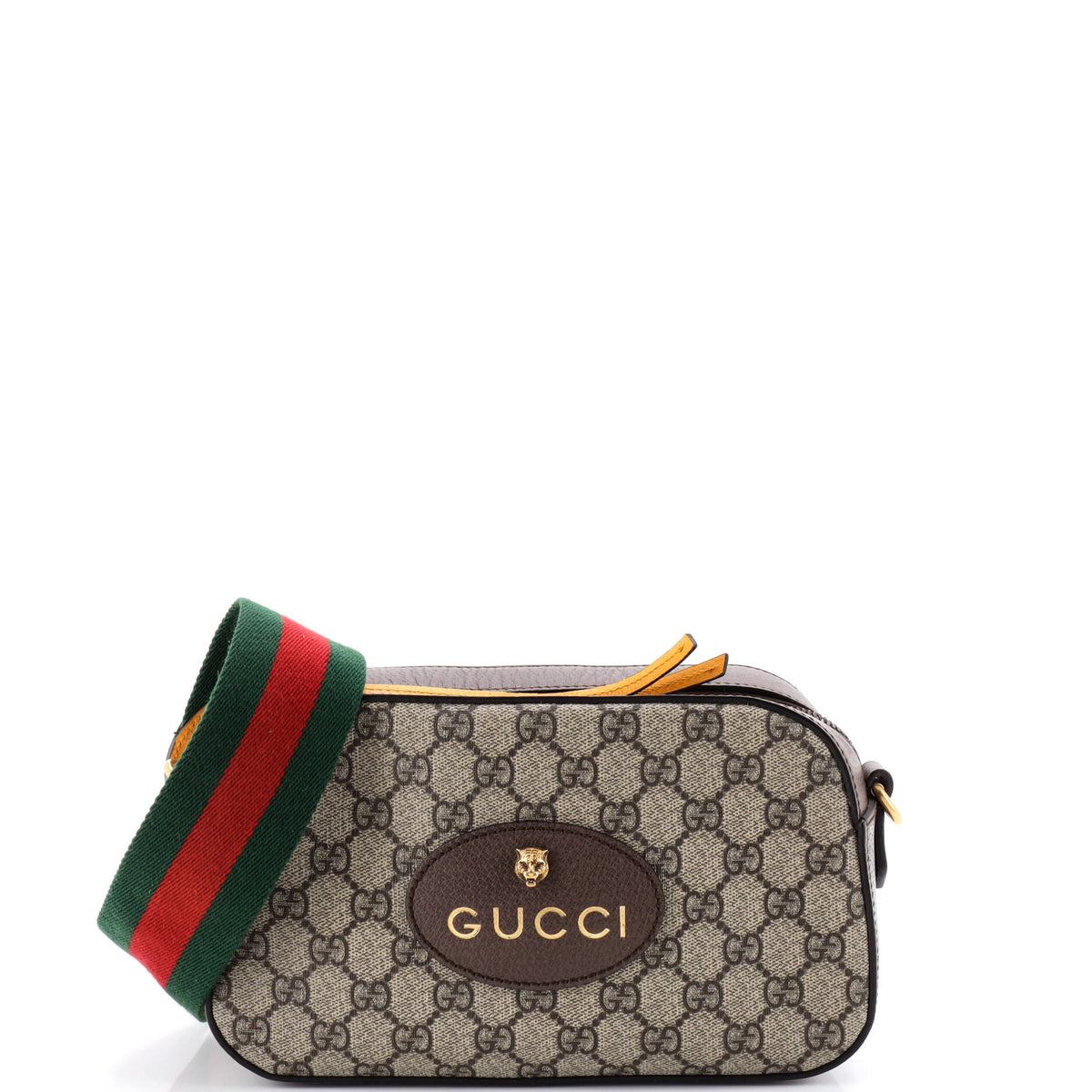 Gucci GUCCI Neo Vintage Camera Messenger Bag GG Coated Canvas