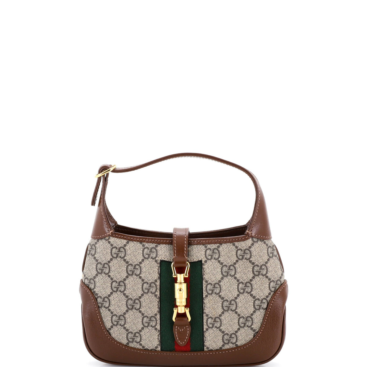 Gucci GUCCI Jackie 1961 Hobo GG Coated Canvas Mini