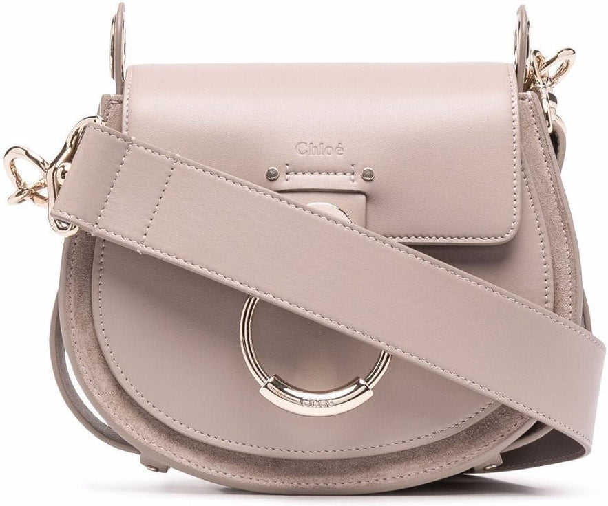 Chloé Women's Small Tess Bag in Grey | Size UNI | CHC22SS153G31TESS23W
