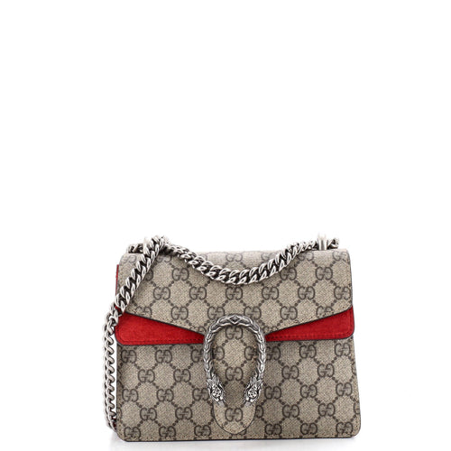 GUCCI Dionysus Bag GG Coated Canvas Mini
