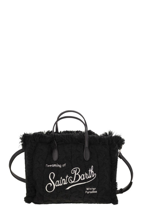 Colette - Braided Handbag in Black | COL0003