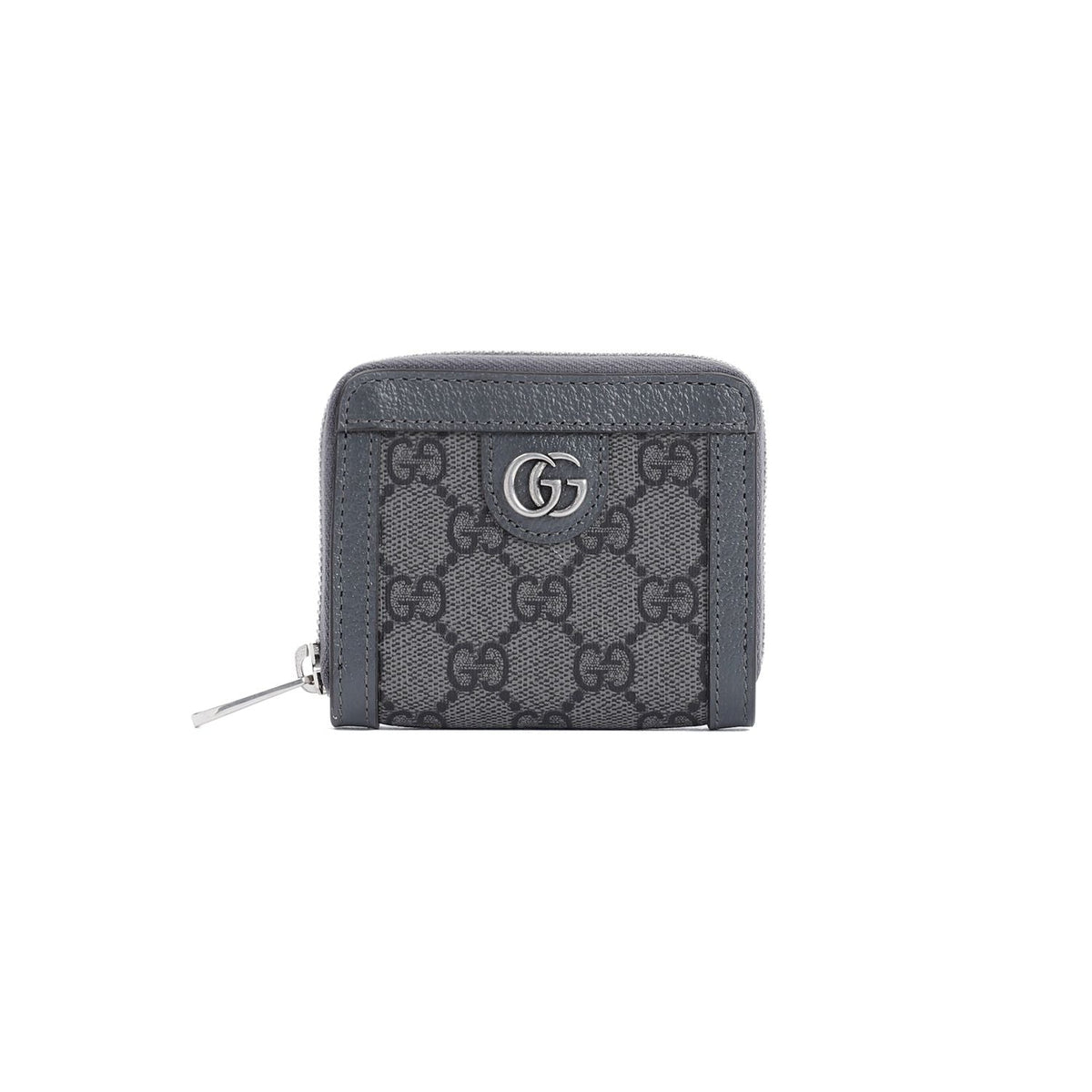 Gucci Men's Gg Supreme Wallet in Grey | Size UNICA | 791744UULBN