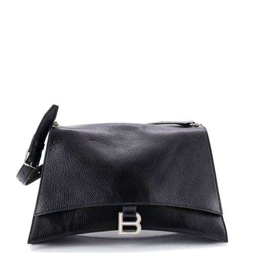 Crush Sling Shoulder Bag Leather Medium