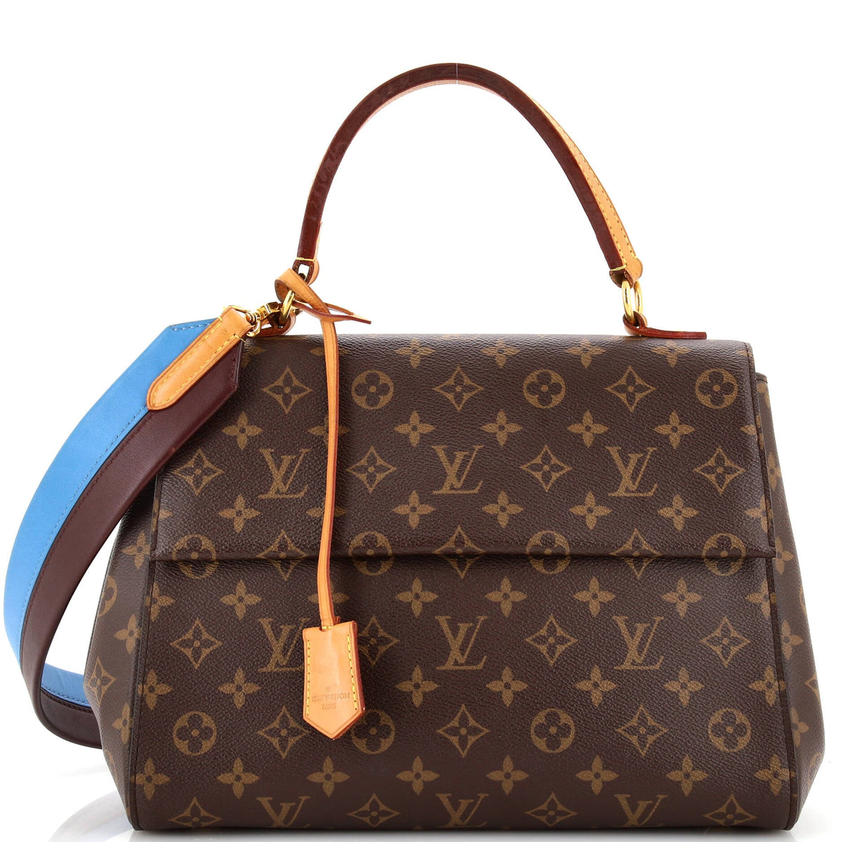 Louis Vuitton Cluny Top Handle Bag Monogram Canvas MM