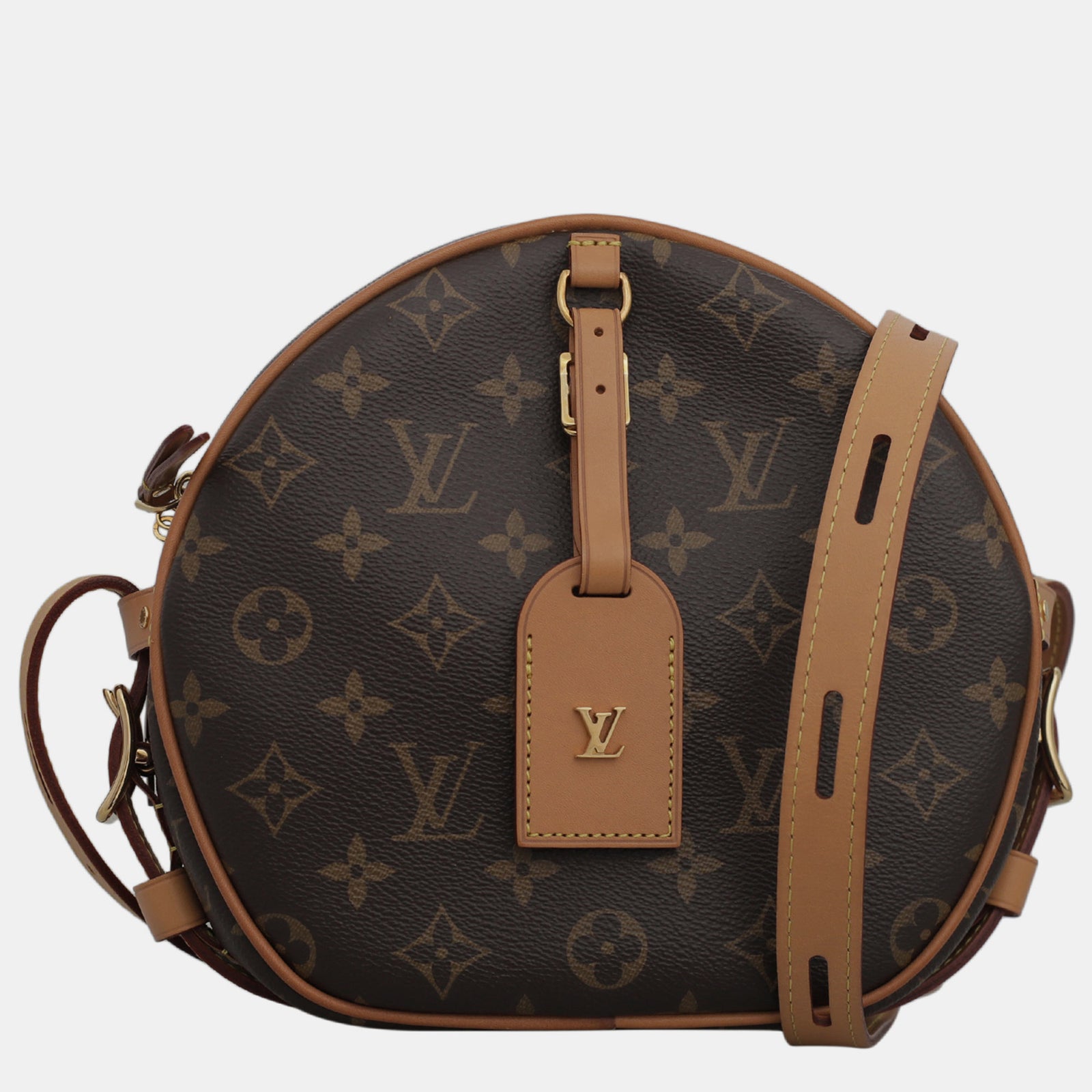 Louis Vuitton Brown Monogram Boite Chapeau Souple MM Bag