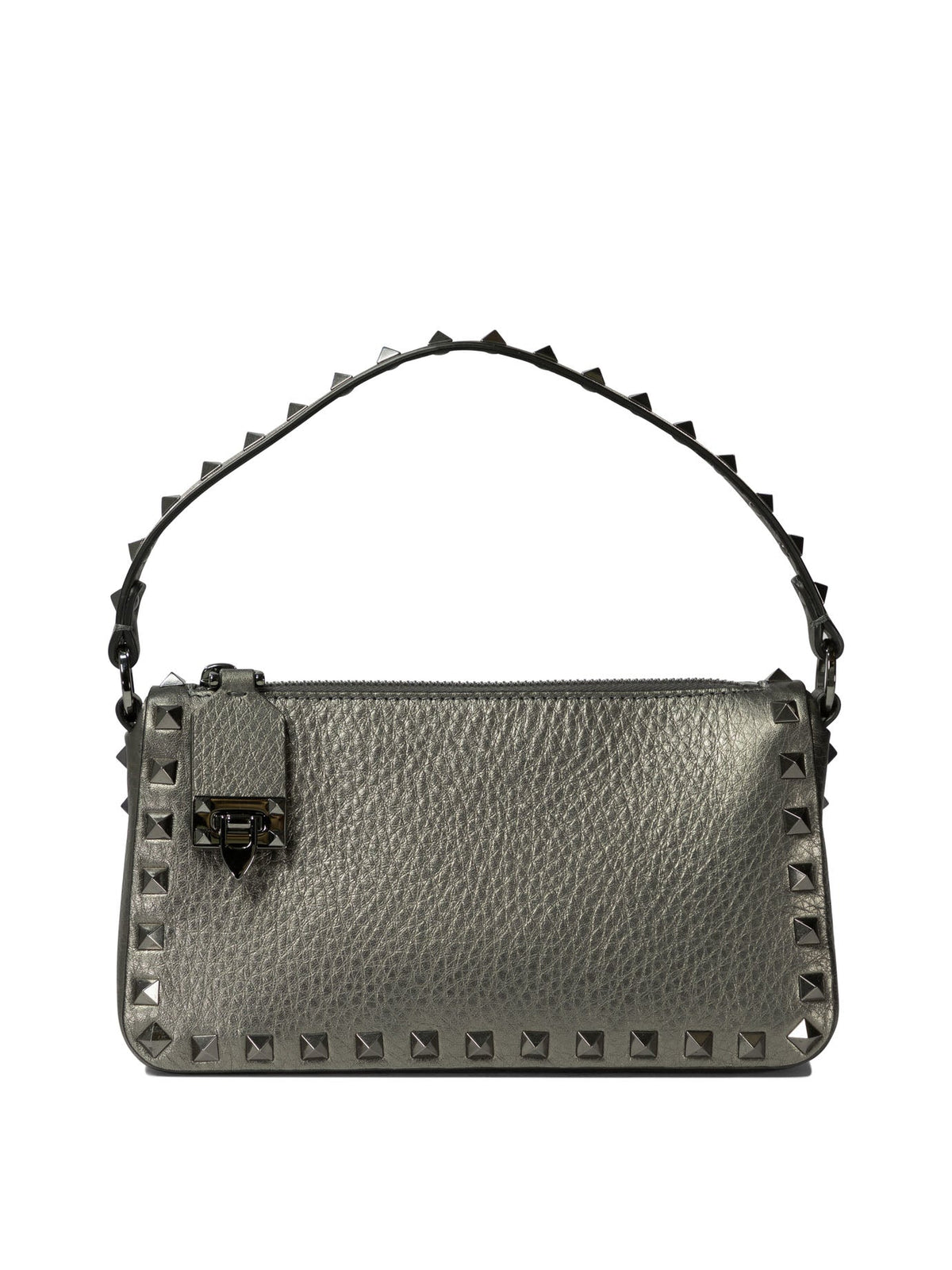 Valentino Garavani Women's "rockstud Small" Shoulder Bag in Grey | 5W0B0J47LIF113