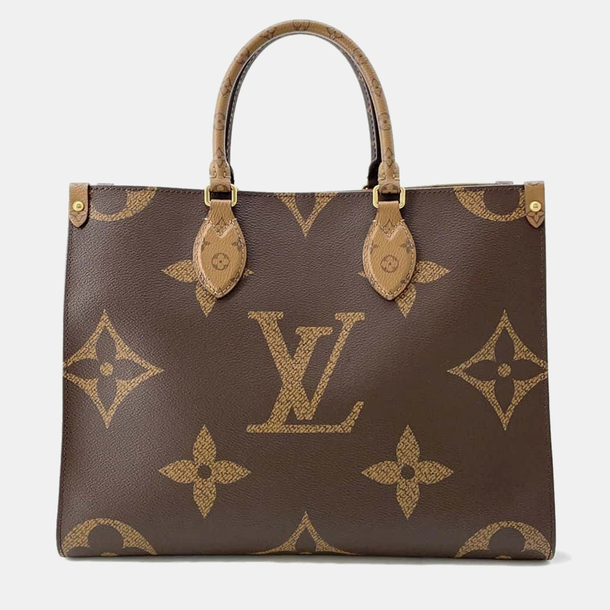 Louis Vuitton Brown Monogram Reverse Canvas Monogram Onthego Giant bag MM