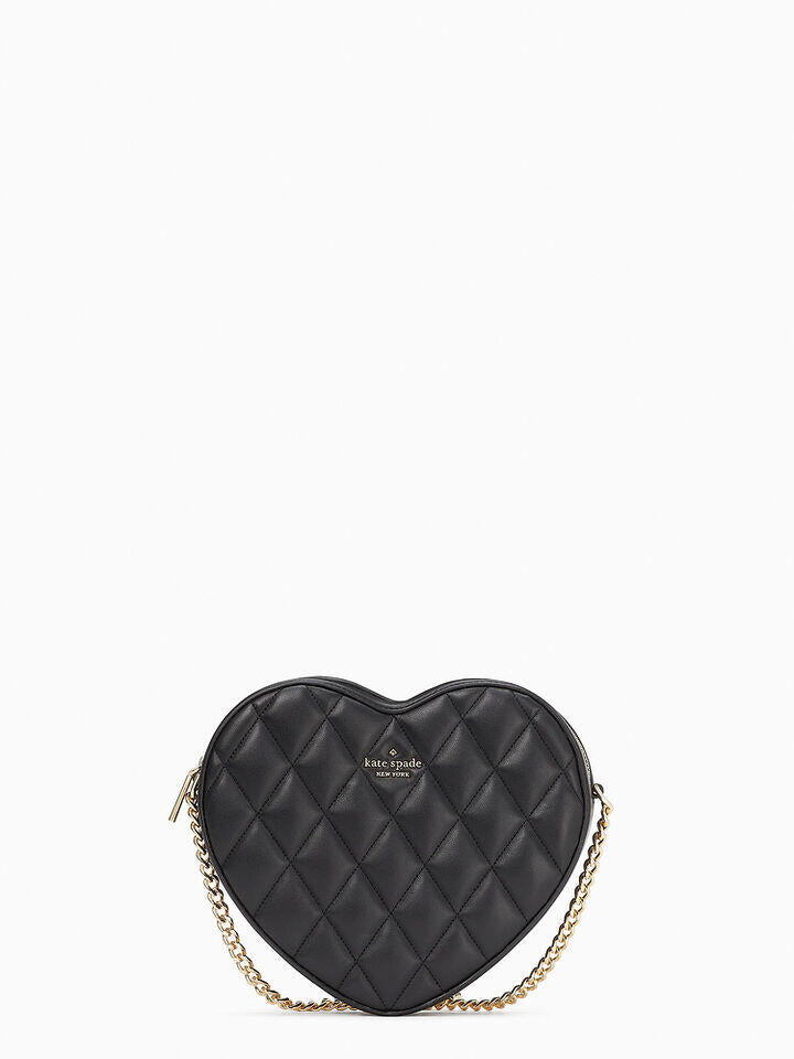 Kate Spade Au Love Shack Quilted Heart Crossbody