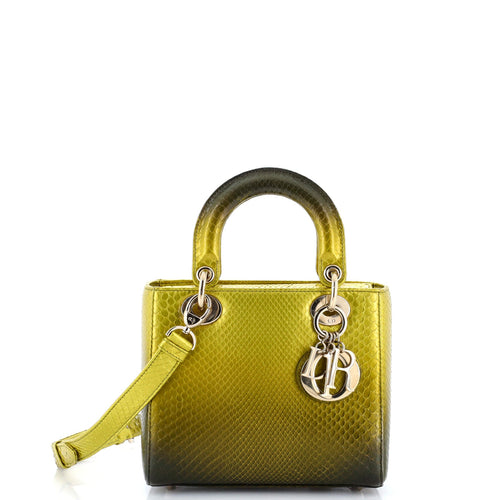Lady Dior Bag Python Small