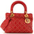 Supple Lady Dior Bag Cannage Studded Lambskin Medium