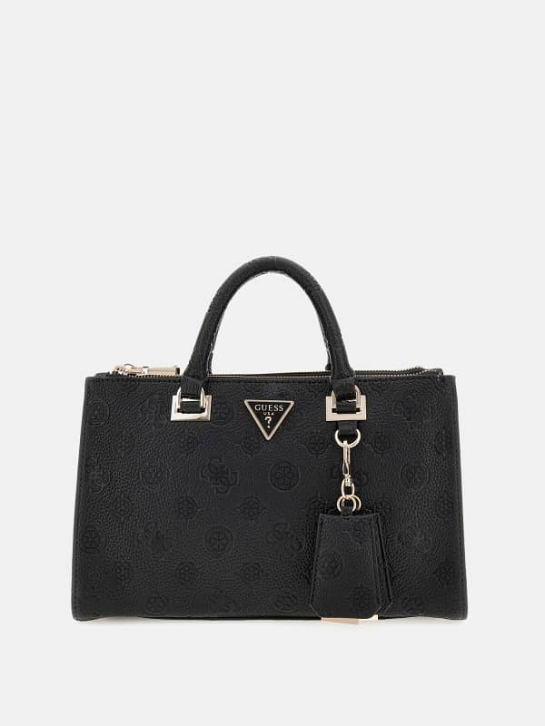 Guess Sac à main Cresidia 4G avec logo pivoine