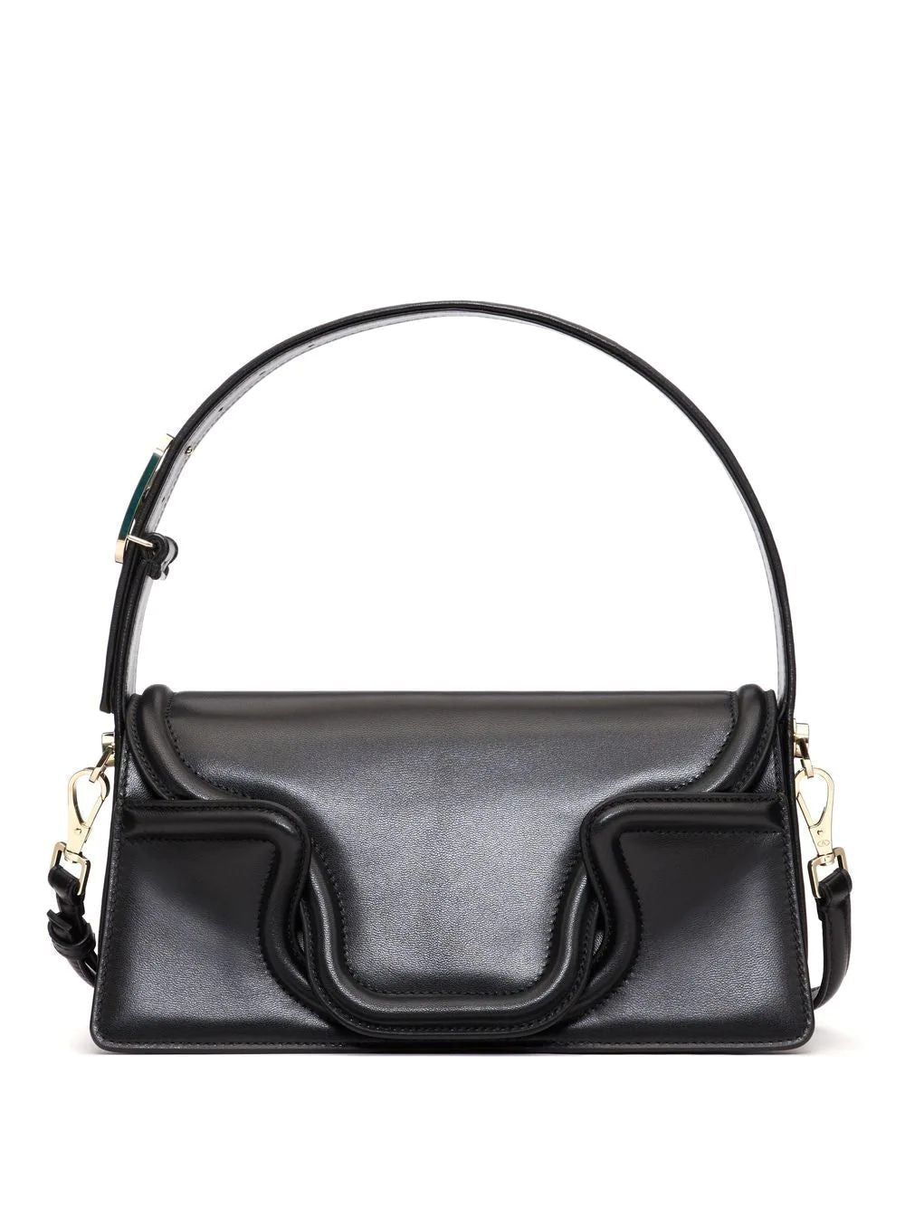 Valentino Garavani Women's Le Deuxieme Shoulder Bag in Black | 2W2B0L25AVP0NO