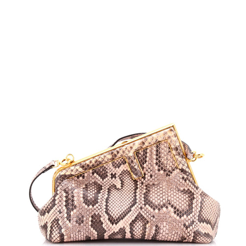 FENDI First Bag Python Small