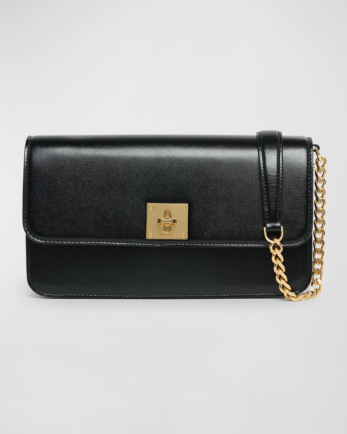 Golden Goose Gioia Flap Leather Shoulder Bag