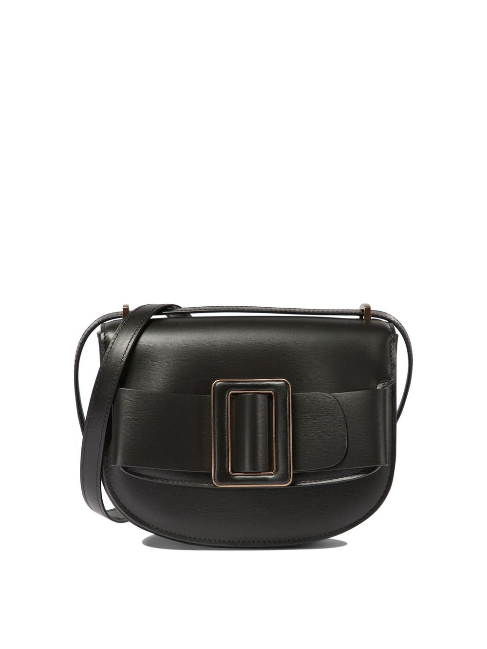 Damen "Buckle Saddle" Umhängetasche in Schwarz | BUCKLE Farbe SADDLEBLACK