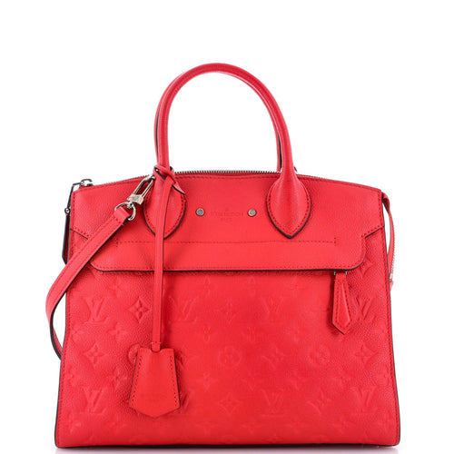 Pont Neuf Handbag Monogram Empreinte Leather MM