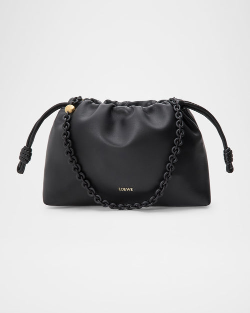 Flamenco Medium Shoulder Bag in Nappa Leather