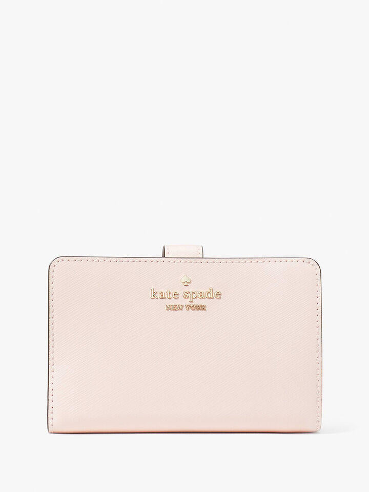 Kate Spade Au Madison Saffiano Leather Medium Compact Bifold Wallet