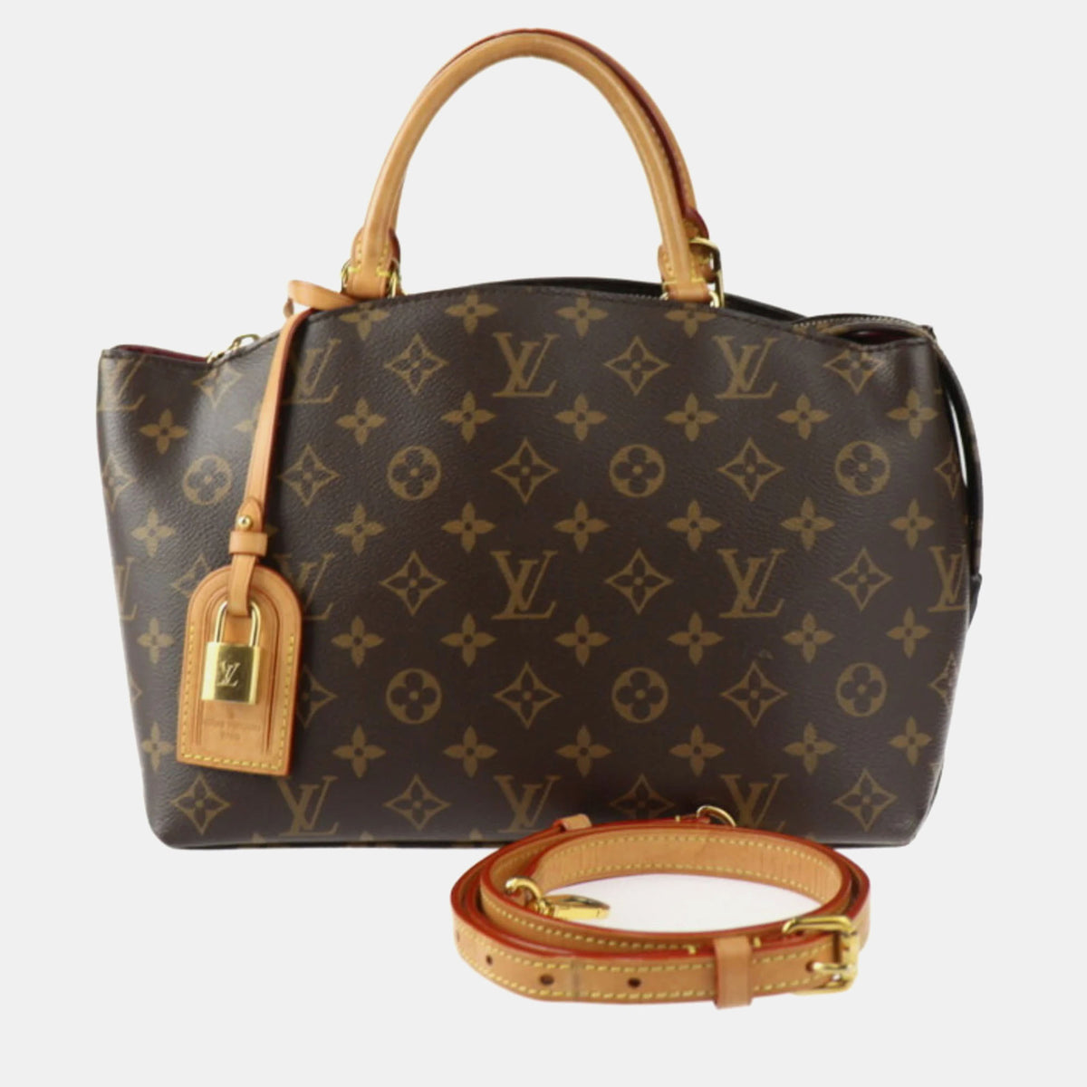 Louis Vuitton Brown Canvas Monogram Petit Palais Shoulder Bag