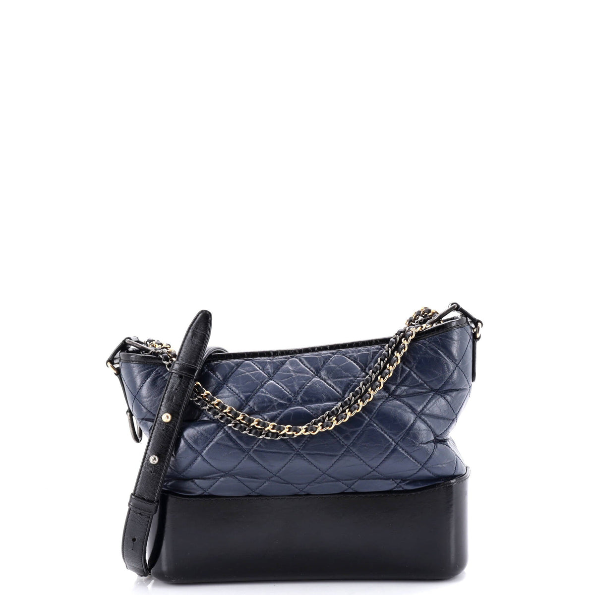 Chanel CHANEL Gabrielle Hobo Quilted Aged Calfskin Medium