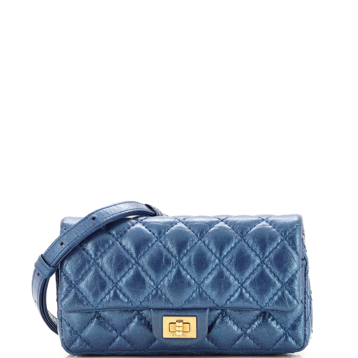 Chanel CHANEL Reissue 2.55 Belt Bag Quilted Aged Calfskin