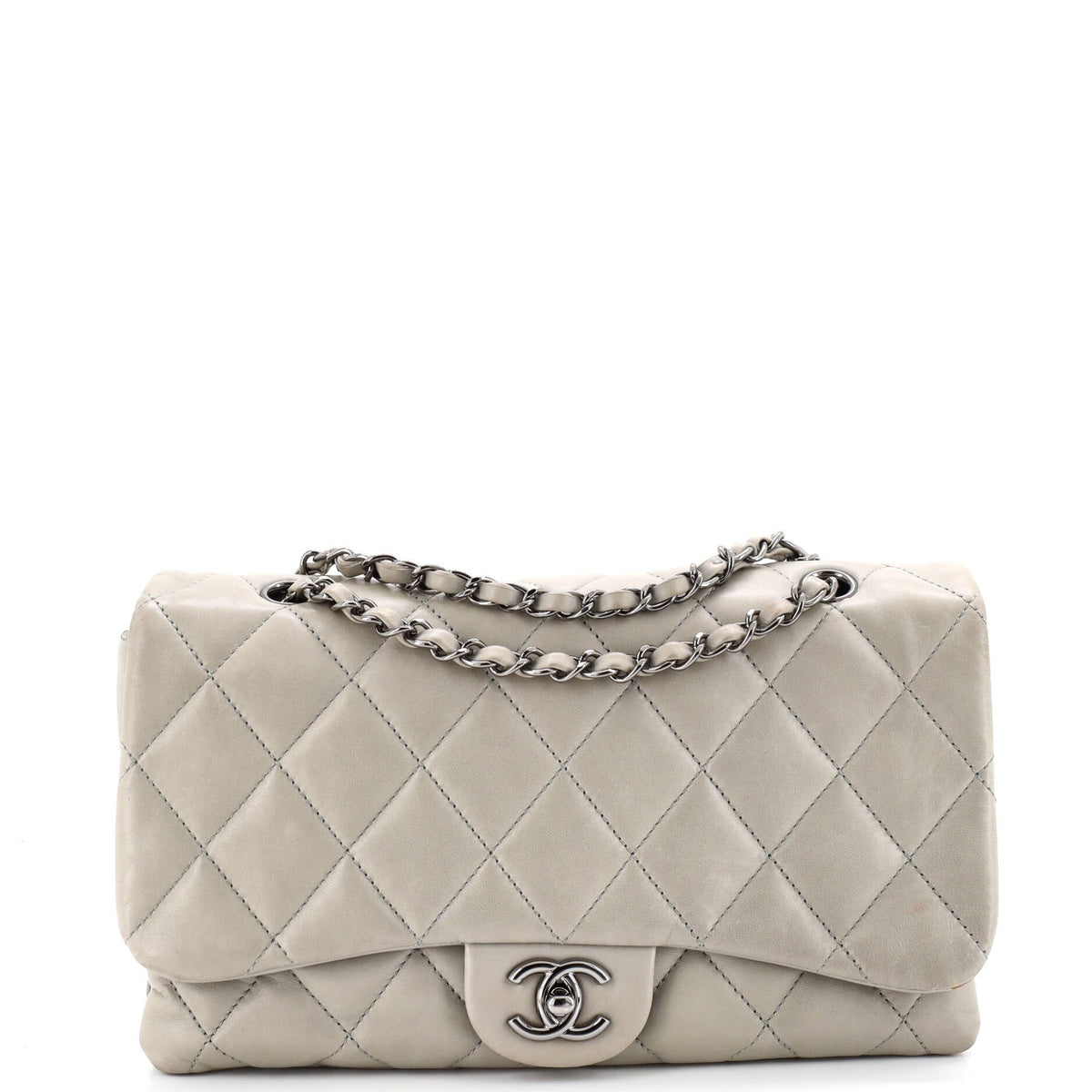 Chanel CHANEL 3 Flap Bag Quilted Lambskin Medium