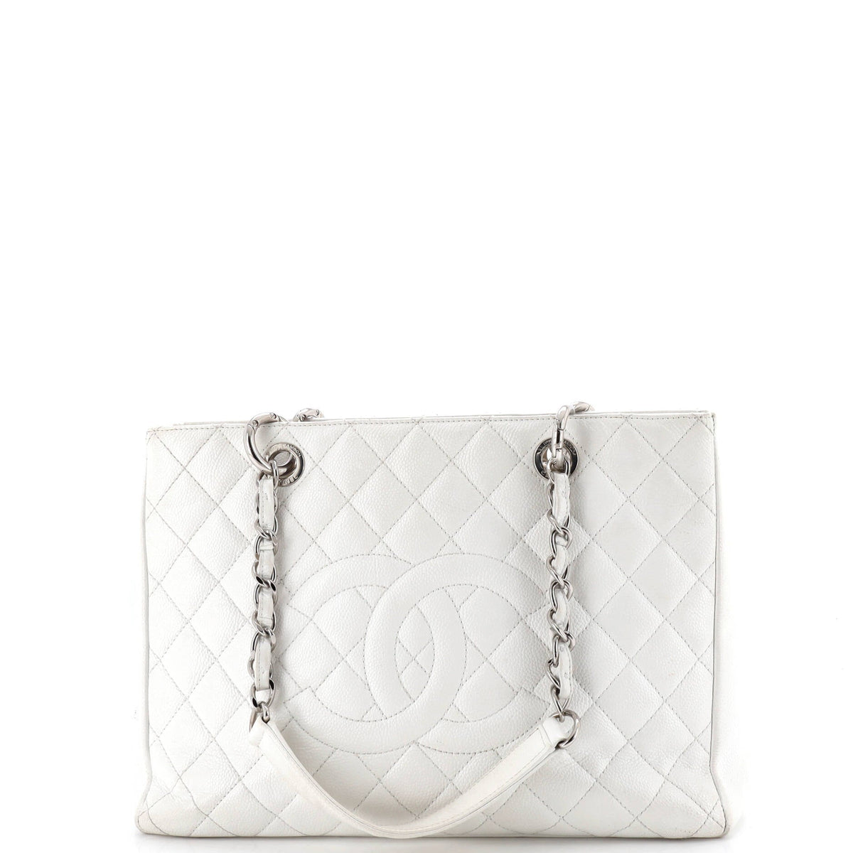 Chanel CHANEL Grand Shopping Tote Quilted Caviar