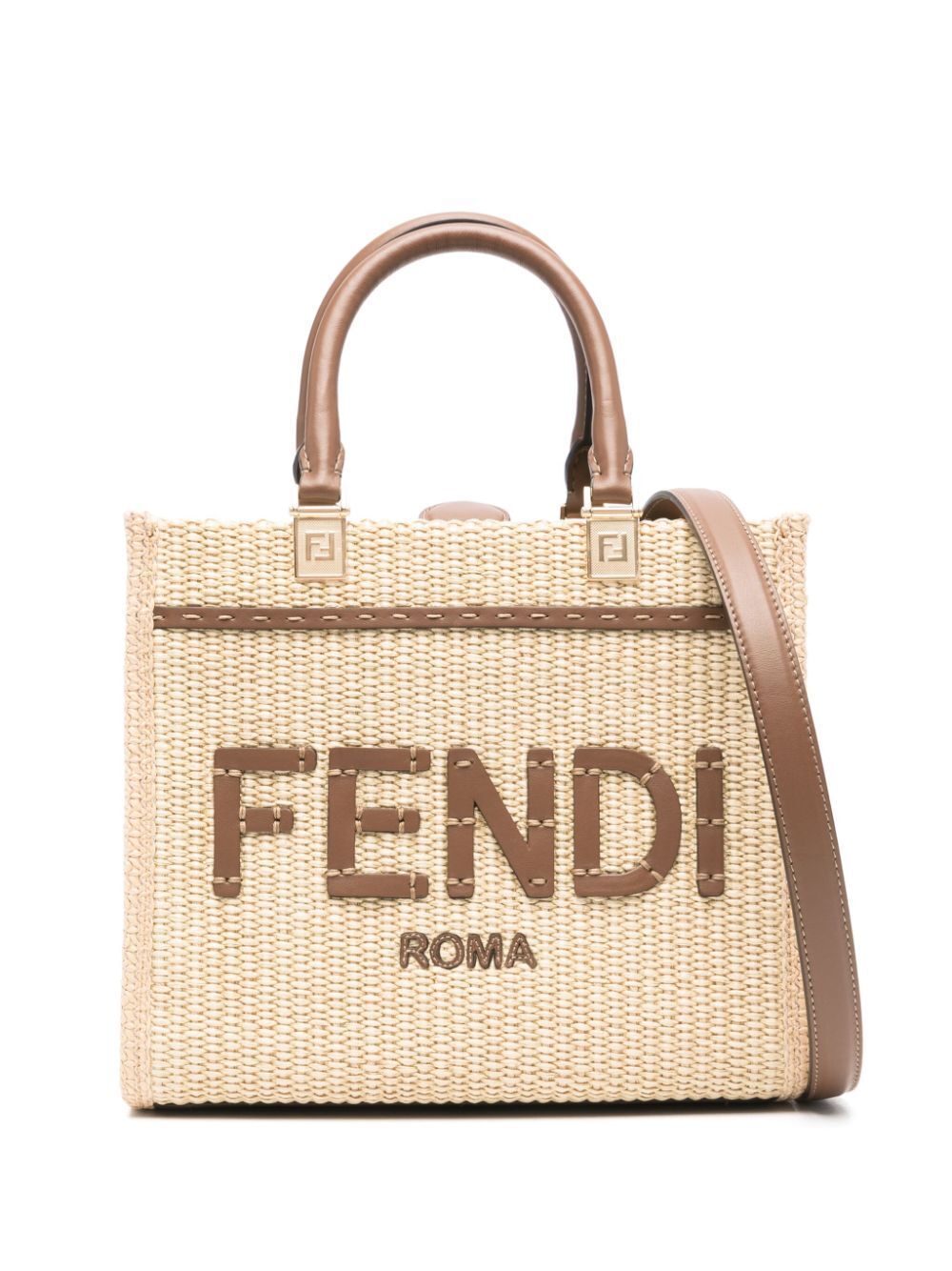 Fendi Women's Sunshine Small Bag in Alchemy | 8BH394ANWB