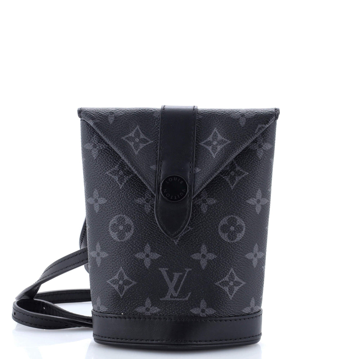 Louis Vuitton Envelope Pouch Monogram Eclipse Canvas