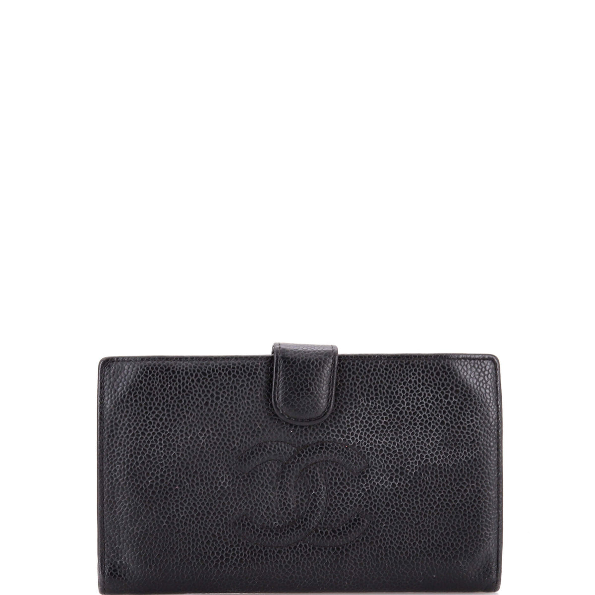 Chanel CHANEL Timeless CC French Wallet Caviar Long