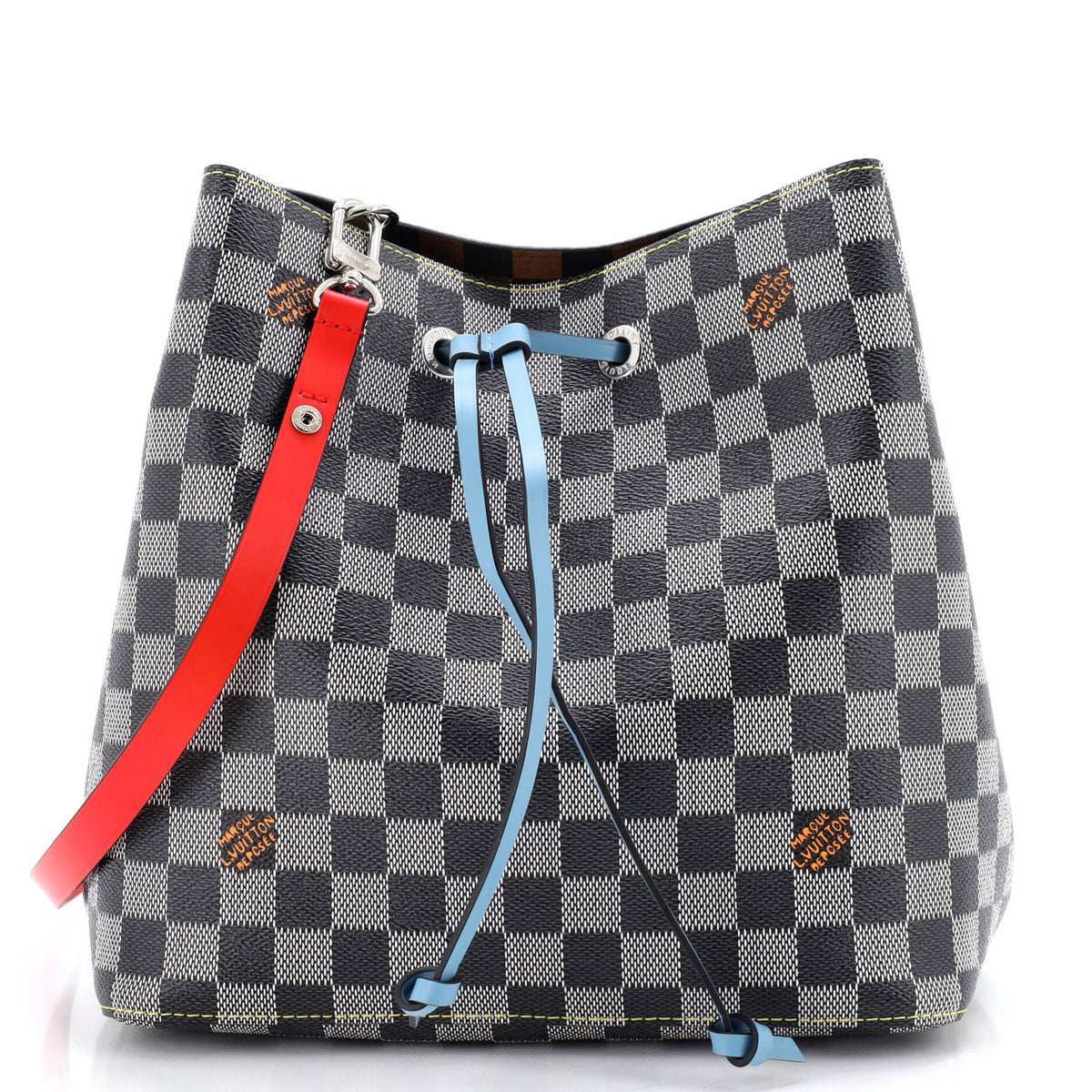 Louis Vuitton NeoNoe Handbag Limited Edition Colored Damier MM
