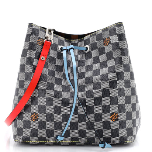 NeoNoe Handbag Limited Edition Colored Damier MM