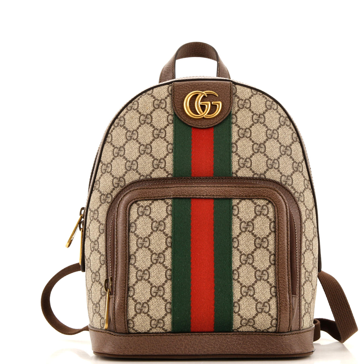 Gucci GUCCI Ophidia Backpack GG Coated Canvas Small