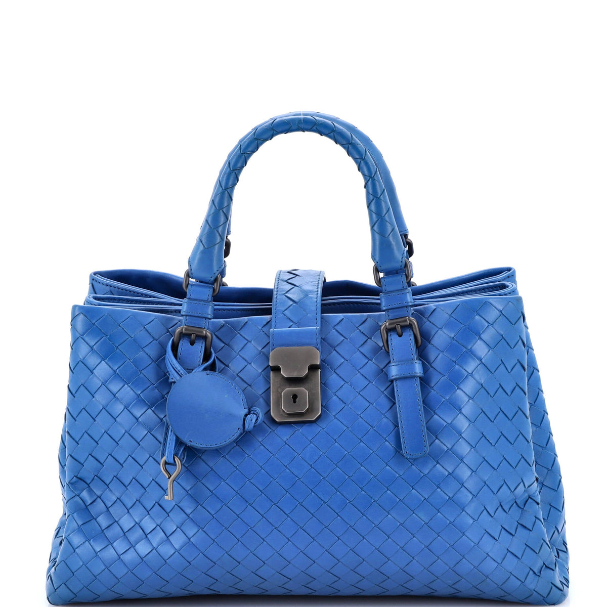 Bottega Veneta Roma Bag Intrecciato Nappa Small