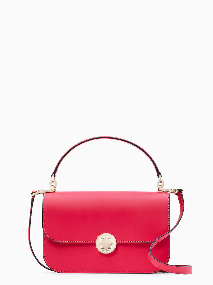 Kate Spade Au Audrey Smooth Leather Top Handle Flap Crossbody