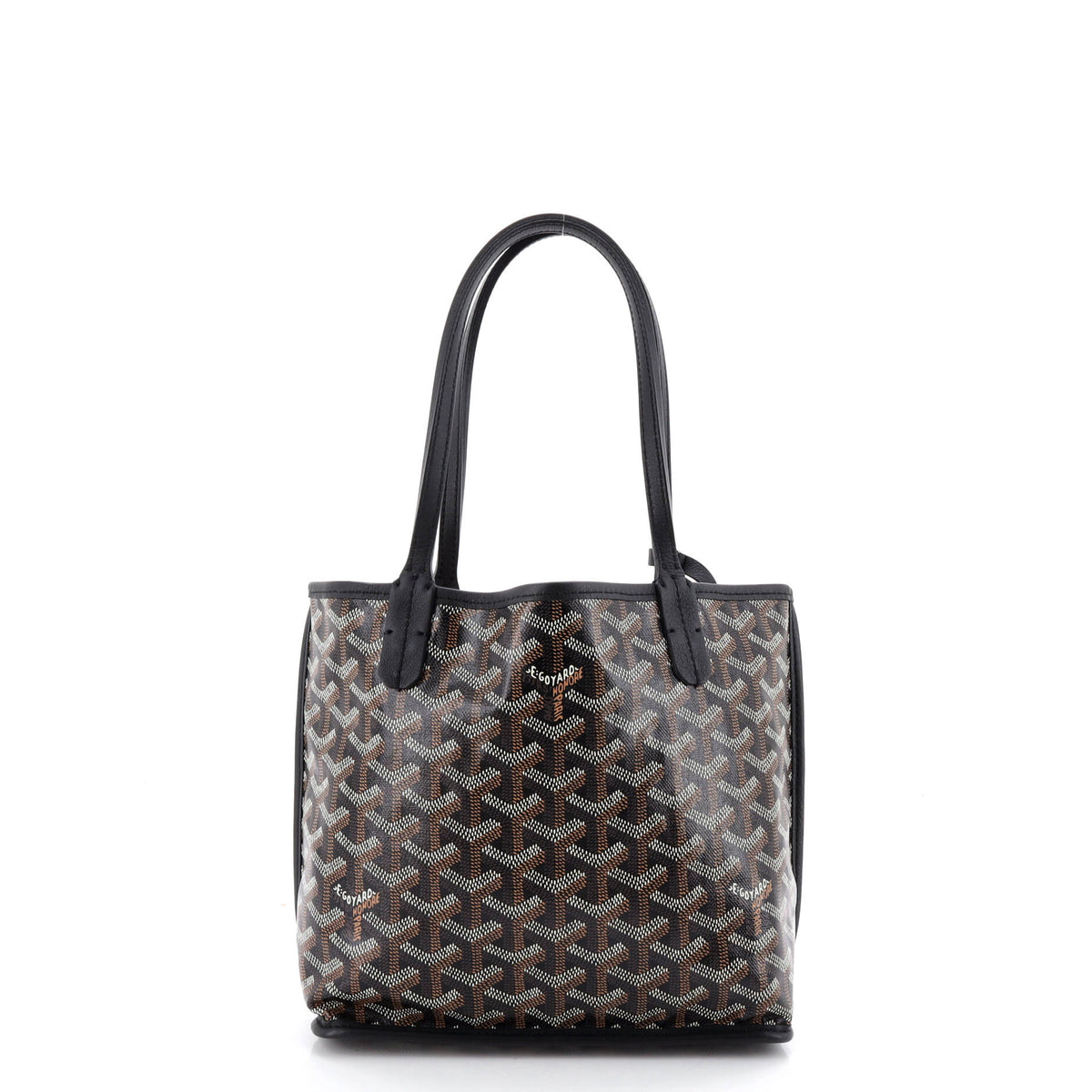 Goyard GOYARD Anjou Reversible Tote Coated Canvas Mini