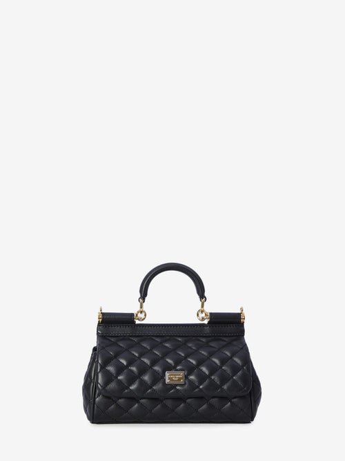 Women's Small Sicily Bag in Black | BB7116AV967