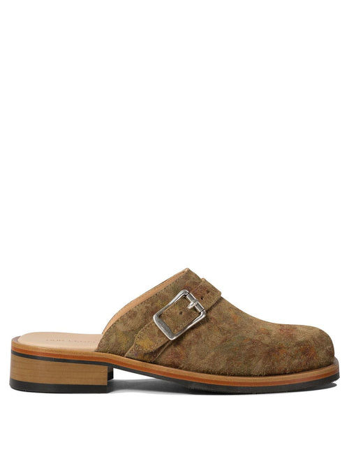 Men's "camion Mule" Slippers in Brown | Size 42 | A4247CPDPETAL Color DANCE Color ROUGH Color SUEDE