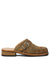 Men's "camion Mule" Slippers in Brown | Size 39 | A4247CPDPETAL Color DANCE Color ROUGH Color SUEDE