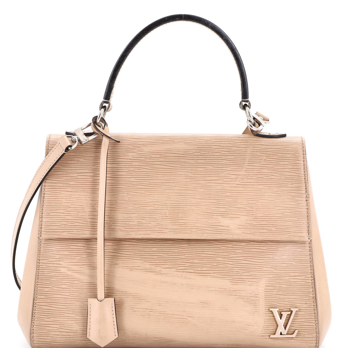 Louis Vuitton Cluny Top Handle Bag Epi Leather MM