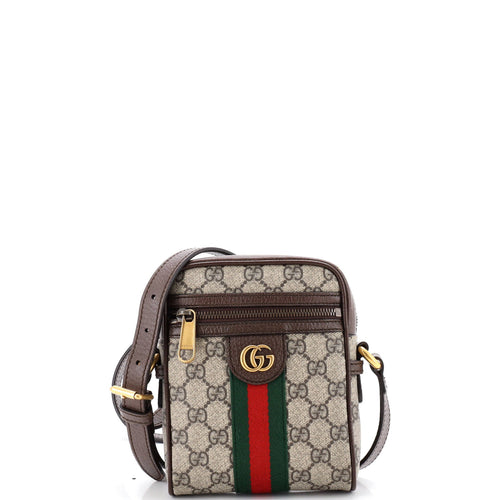 GUCCI Ophidia Messenger Bag GG Coated Canvas Mini