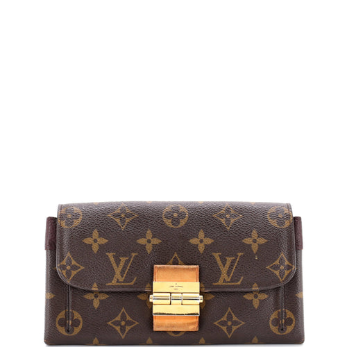 Elysee Wallet Monogram Canvas and Leather