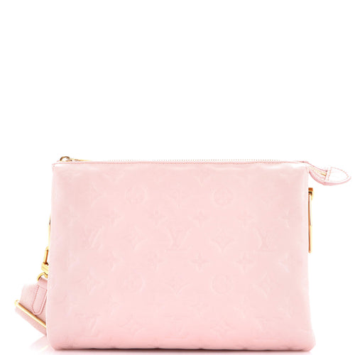 Coussin Bag Monogram Embossed Lambskin PM