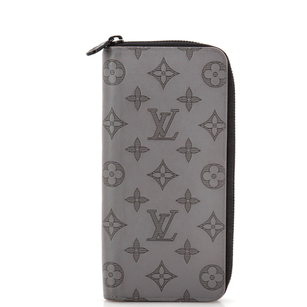 Louis Vuitton Zippy Wallet Monogram Shadow Leather Vertical