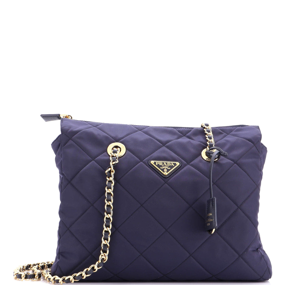 Prada PRADA Re-Edition 1995 Chain Tote Quilted Re-Nylon Medium