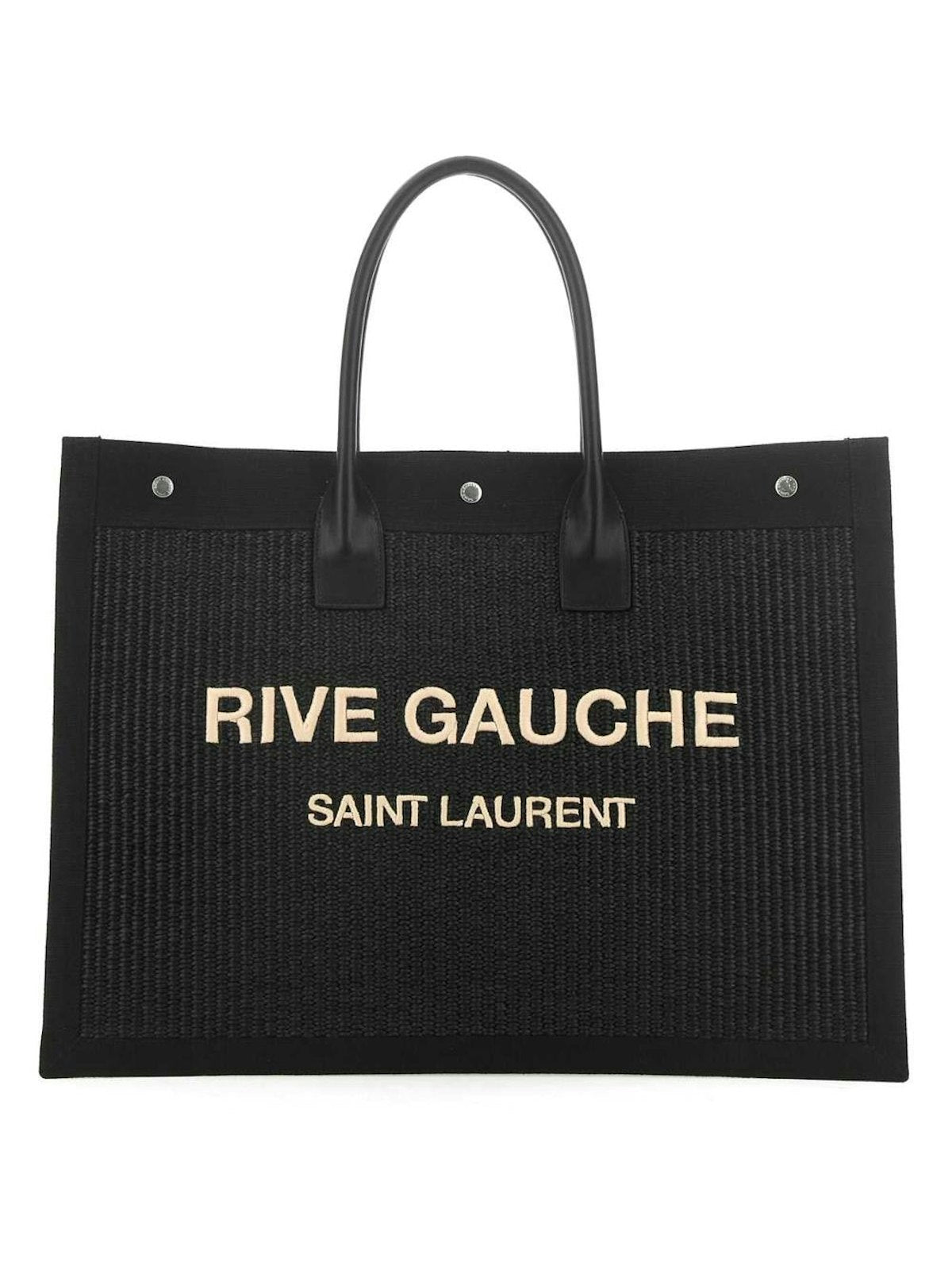 Saint Laurent Men's Rive Gauche Tote Bag in Black | 5094152M21E
