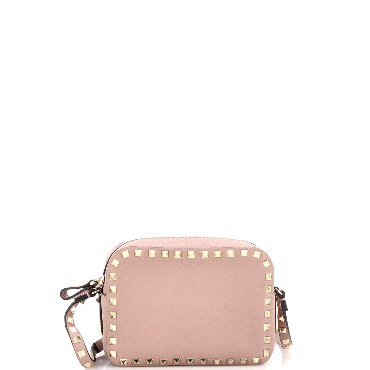Valentino VALENTINO GARAVANI Rockstud Camera Crossbody Bag Leather