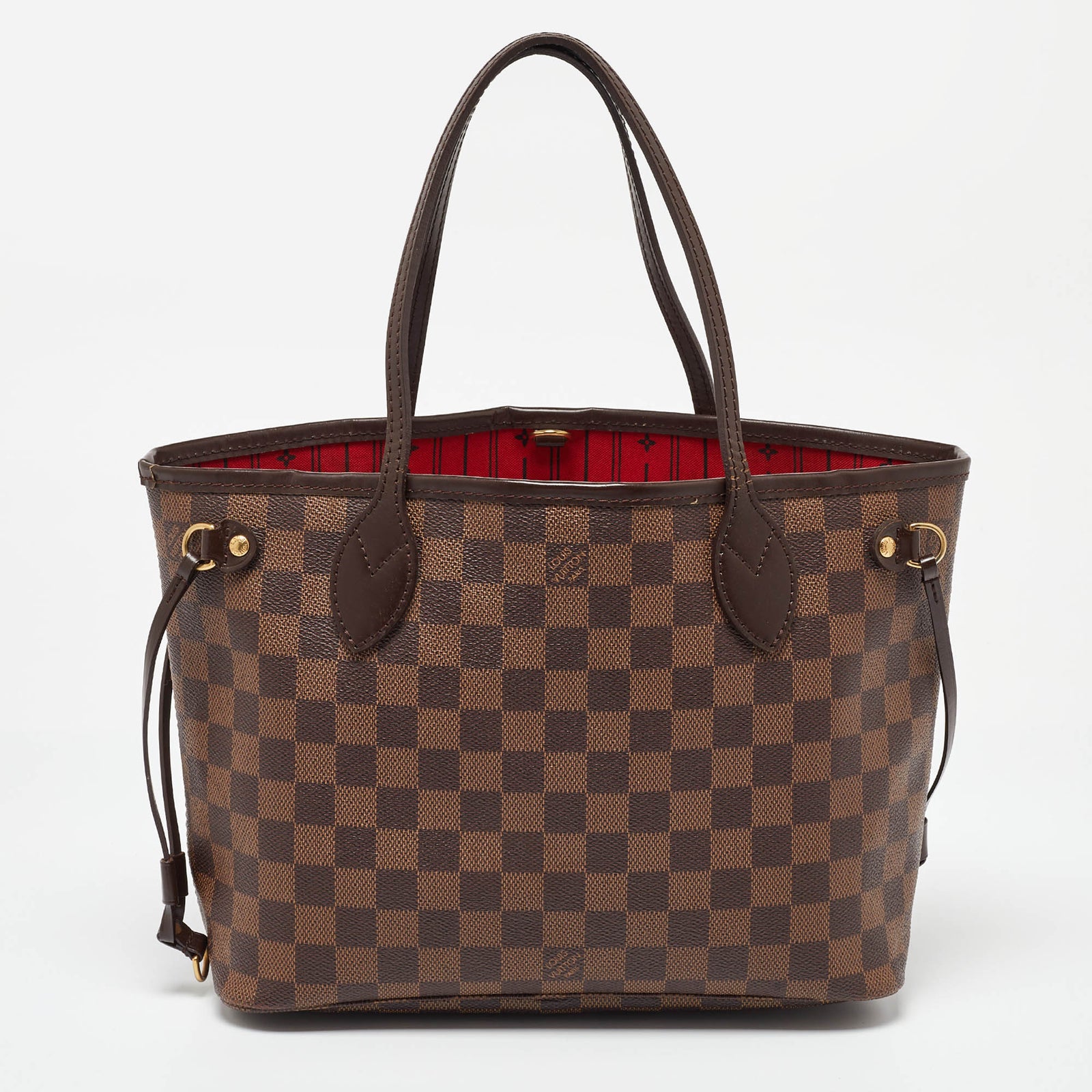 Louis Vuitton Damier Ebene Canvas Neverfull PM Tasche