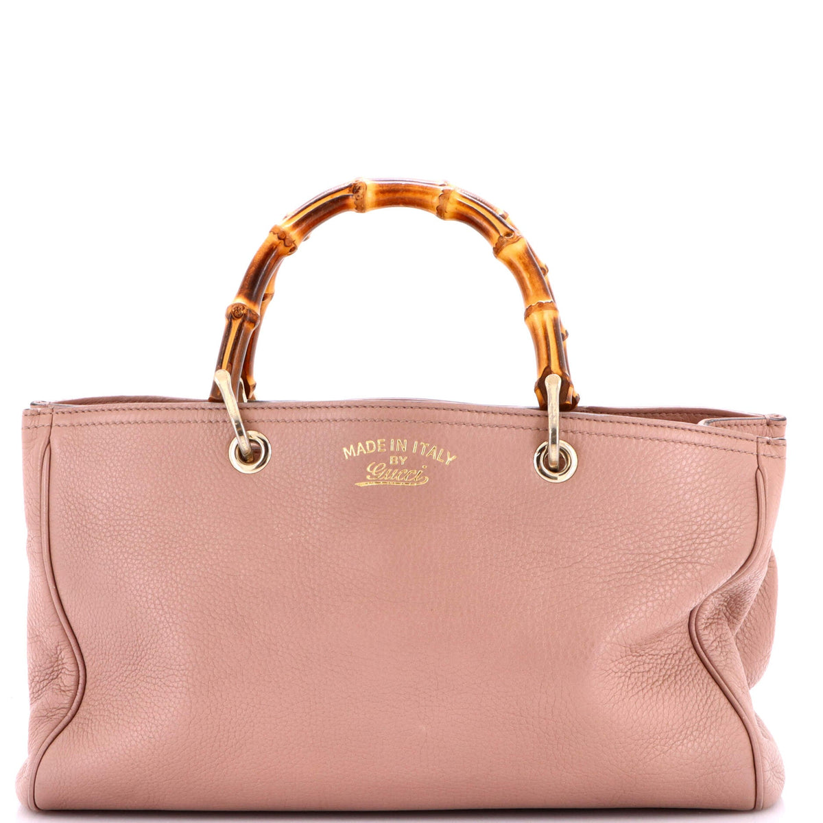 Gucci GUCCI Bamboo Shopper Tote Leather Medium