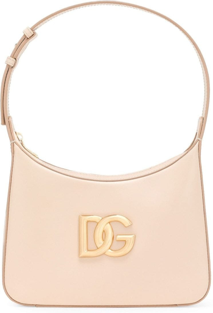 Dolce & Gabbana Women's Spalla Logo Plaque Tote Bag in Pink & Purple | Size UNICA | BB7598AW576